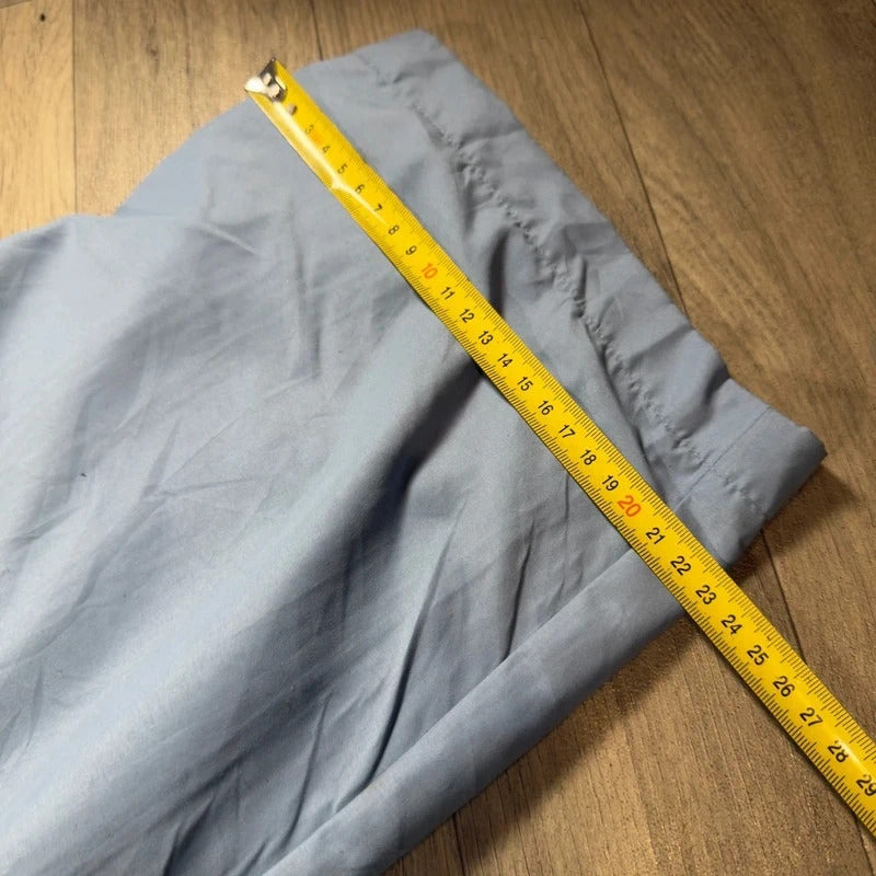 Vintage champion light blue Y2K logo nylon track pant size L 225