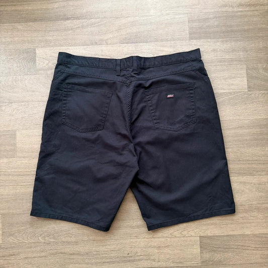 Vintage Y2K 2000s Dickies skater black relaxed baggy utility chino cargo shorts W42 (11)