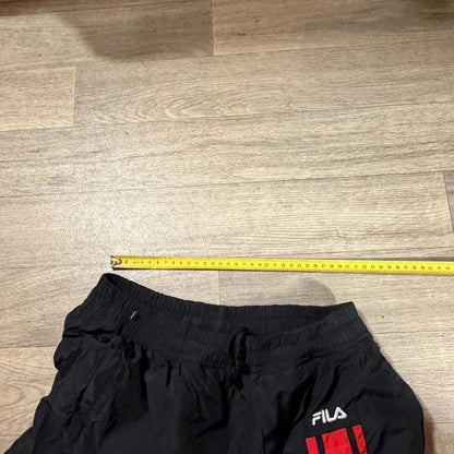 Vintage Y2K Fila early 2000s stripe nylon track pant trousers Size S 214