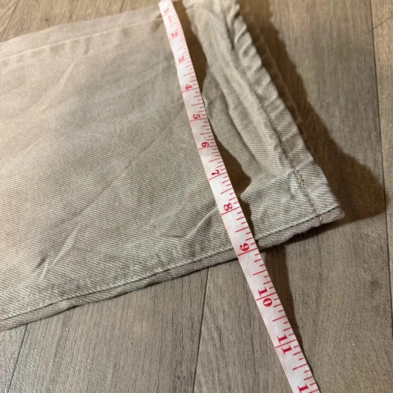 Vintage Carhartt Y2K 00s twill work pant beige trousers W34 L33 208