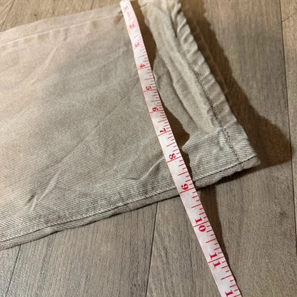 Vintage Carhartt Y2K 00s twill work pant beige trousers W34 L33 208