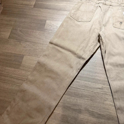 Vintage Carhartt Y2K 00s twill work pant beige trousers W34 L33 208