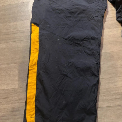 NHL Boston Bruins Track Pants Black Yellow Y2K Sportswear mesh Joggers XL 220