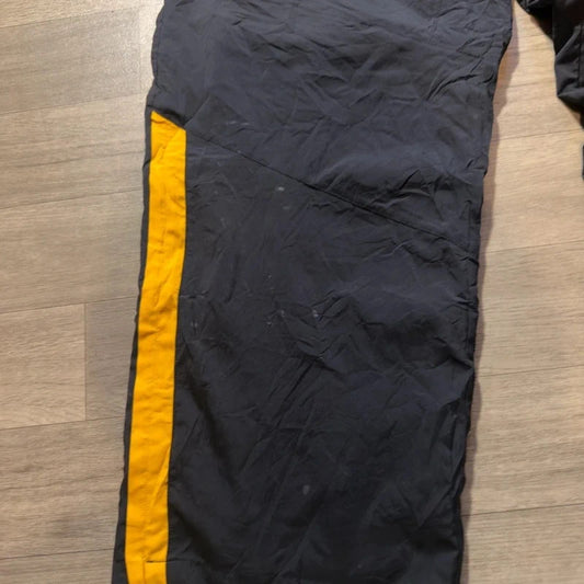 NHL Boston Bruins Track Pants Black Yellow Y2K Sportswear mesh Joggers XL 220