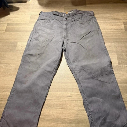 Carhartt relaxed fit grey cargo workwear trousers men’s size W38 L32  196
