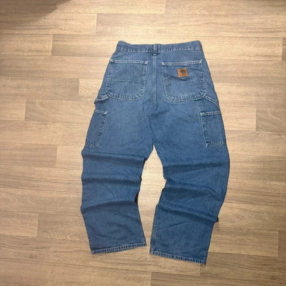 Carhartt vintage Y2K 2000s cargo carpenter 5 pocket jeans men’s W30 L28 192