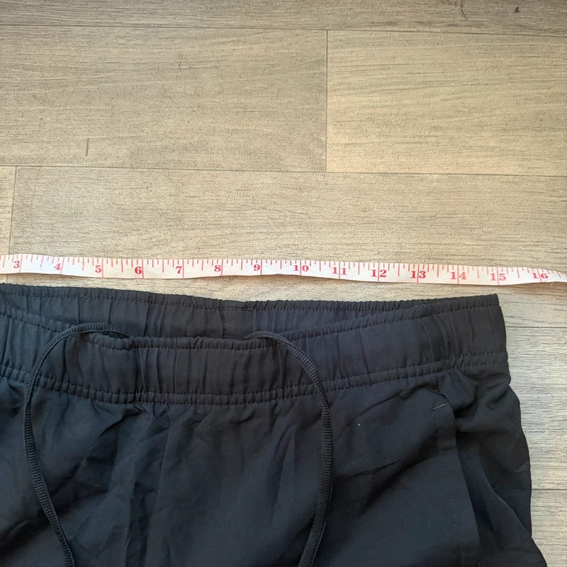 Vintage Nike dri-fit black Y2K nylon joggers size S 150