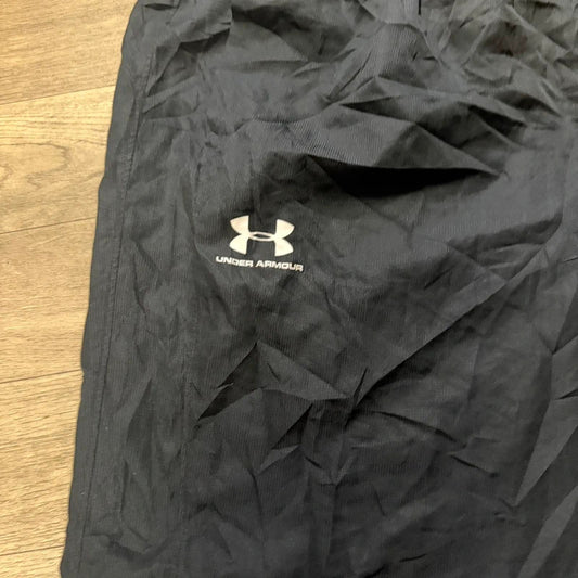 Under armour baggy mesh lined track pant trousers black size XXL 166