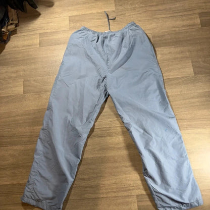 Vintage champion light blue Y2K logo nylon track pant size L 225
