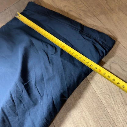 Reebock vintage Y2K navy baggy nylon track pants trousers L  224