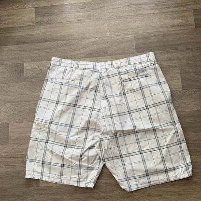 Wrangler vintage Y2K baggy relaxed skater style cargo chino checked shorts W40 050