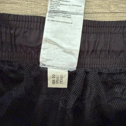 Reebok vintage Y2K mesh lined black retro track pants trousers size S 159