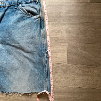 Dickies vintage Y2K denim cargo carpenter relaxed jorts shorts W34 114