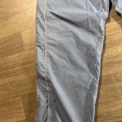 Vintage champion light blue Y2K logo nylon track pant size L 225