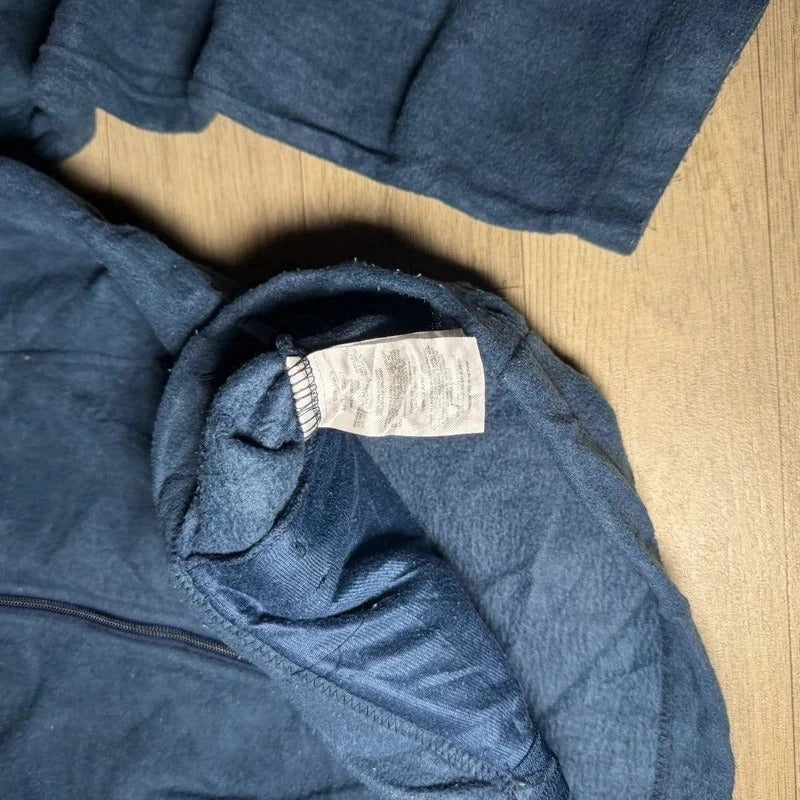 Columbia vintage navy logo fleece jacket size L 265
