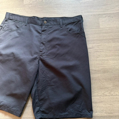 Dickies Vintage 2000s Y2K black relaxed baggy cargo relaxed skater chino shorts W40 (09)