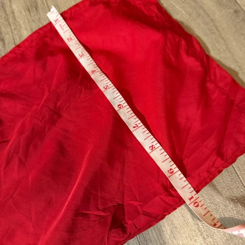 Under armour vintage relaxed baggy mesh lined red nylon track pants size M 197