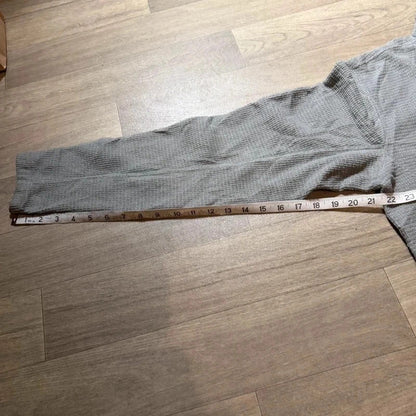 The north face grey quarter zip pullover fleece size M 269