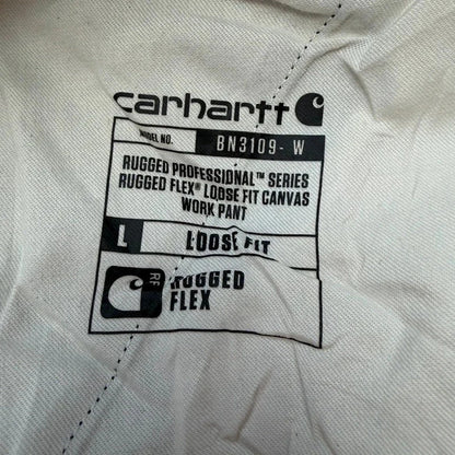 Carhartt rugged flex professional loose fit navy cavas work pant W38 L30 210