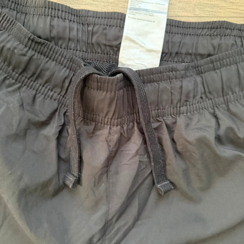 Reebok vintage Y2K mesh lined black retro track pants trousers size S 159