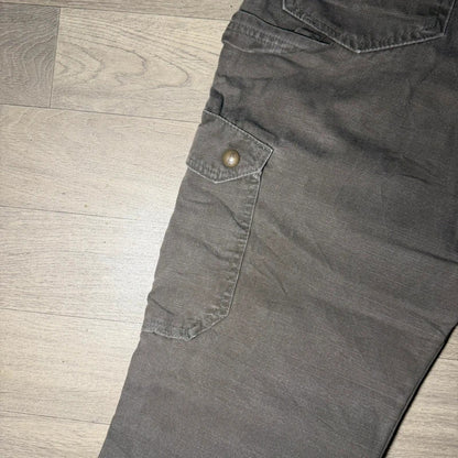 Carhartt double knee khaki cargo work style relaxed trousers size W32 L28 168
