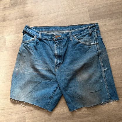 Vintage Dickies Y2K baggy relaxed denim blue shorts W40 041