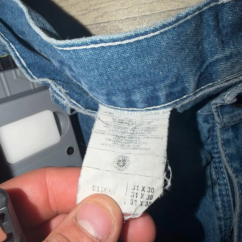 Carhartt vintage Y2K 2000s cargo carpenter 5 pocket jeans men’s W30 L28 192