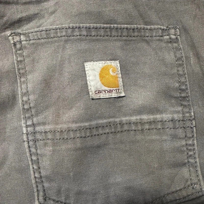 Carhartt relaxed fit grey cargo workwear trousers men’s size W38 L32  196