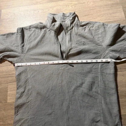 The north face grey quarter zip pullover fleece size M 269