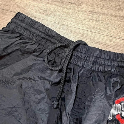 Vintage champion Y2K black Ohio state nylon mesh track pant trousers size L 215