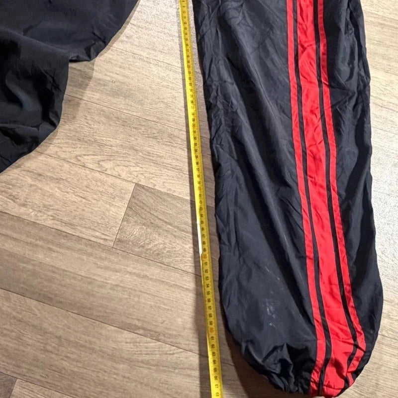Vintage Y2K Fila early 2000s stripe nylon track pant trousers Size S 214