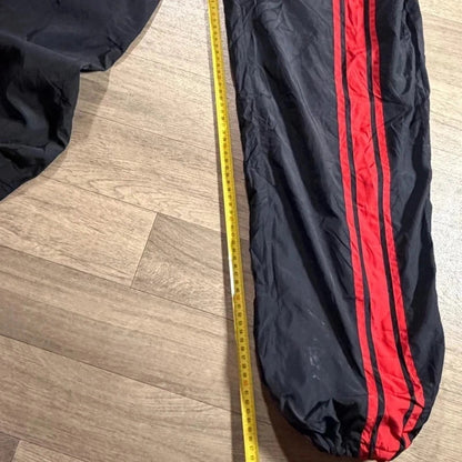 Vintage Y2K Fila early 2000s stripe nylon track pant trousers Size S 214
