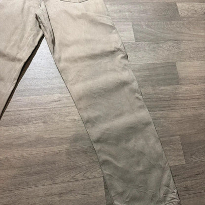 Vintage Carhartt Y2K 00s twill work pant beige trousers W34 L33 208