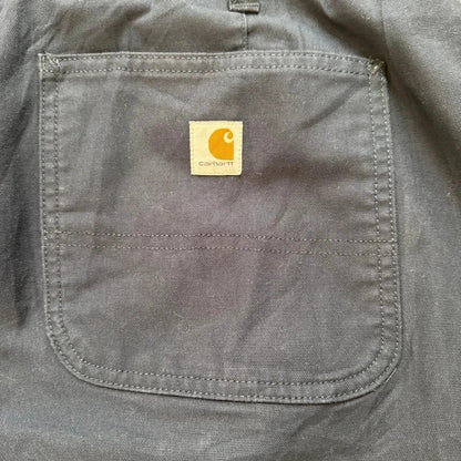 Carhartt rugged flex professional loose fit navy cavas work pant W38 L30 210