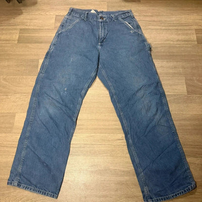 Carhartt vintage Y2K 2000s cargo carpenter 5 pocket jeans men’s W30 L28 192