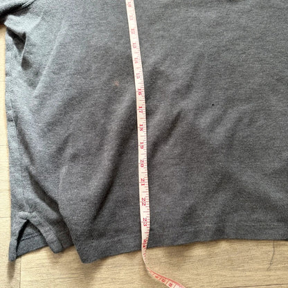 Ralph Lauren estate rib grey quarter zip 3/4 sweater jumper men’s size M 031