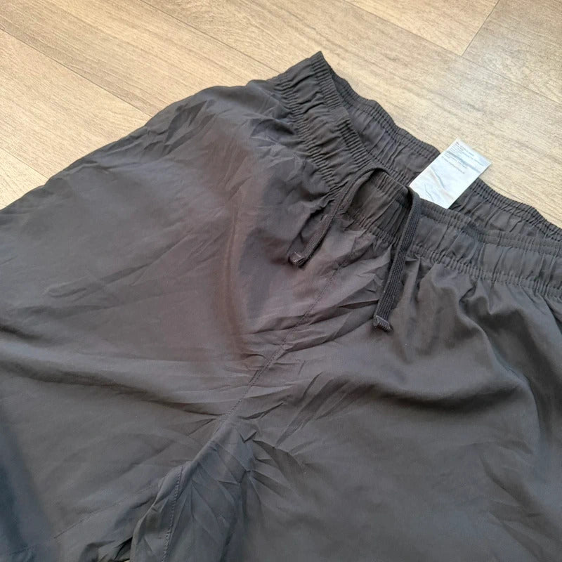 Reebok vintage Y2K mesh lined black retro track pants trousers size S 159