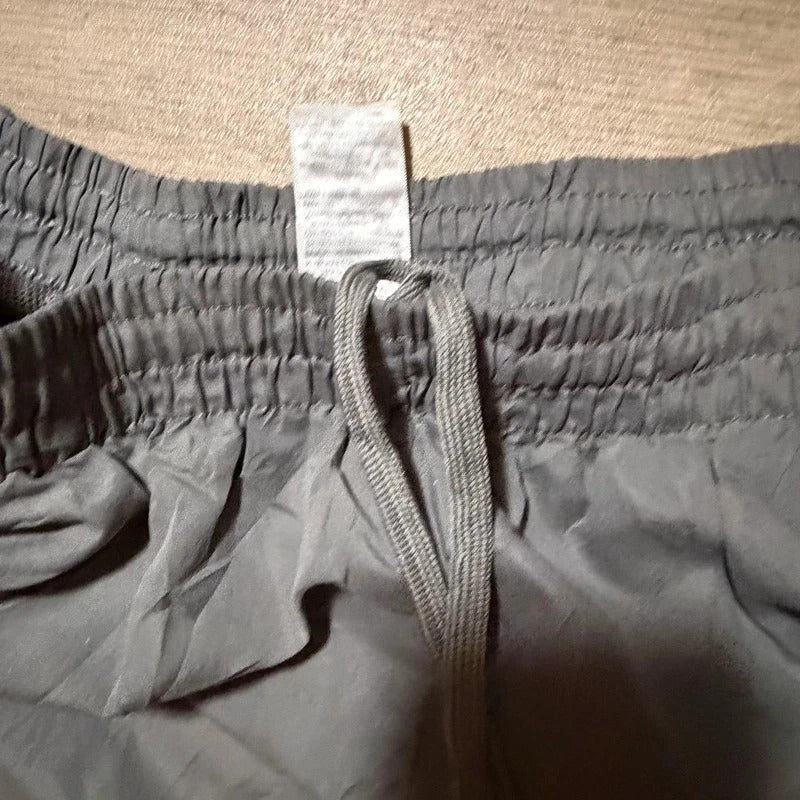 Vintage Russell athletics grey striped mesh lined nylon baggy track pants Y2K size Xl 199