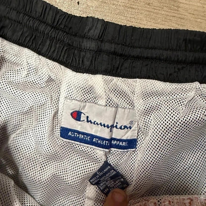 Vintage champion Y2K black Ohio state nylon mesh track pant trousers size L 215