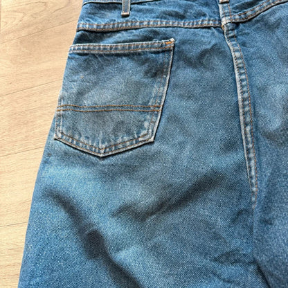 Vintage Dickies Y2K baggy relaxed denim blue shorts W40 041
