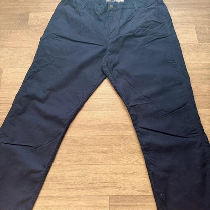 Carhartt rugged flex professional loose fit navy cavas work pant W38 L30 210