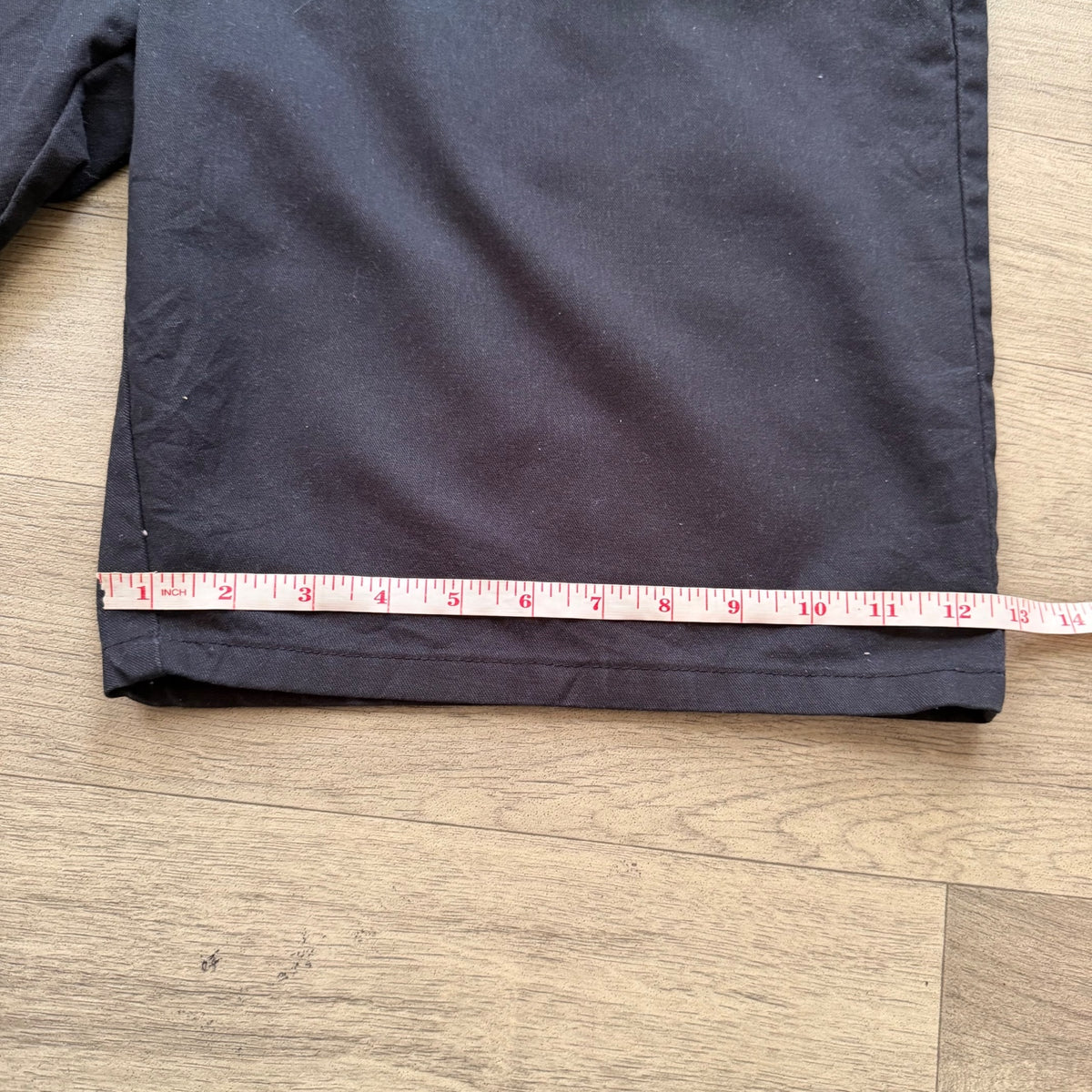Vintage Y2K 2000s Dickies skater black relaxed baggy utility chino cargo shorts W42 (11)