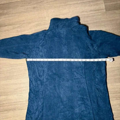 Columbia vintage navy logo fleece jacket size L 265