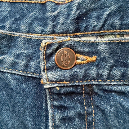Dickies Denim Y2K Jean Shorts Blue Vintage 2000s Workwear Skater Mens W34 052