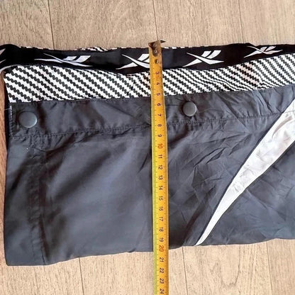 Vintage Y2K Reebok classic button up leg 90s nylon mesh track pants Size XL  213