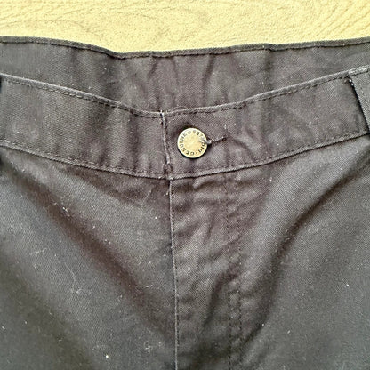 Vintage Y2K 2000s Dickies skater black relaxed baggy utility chino cargo shorts W42 (11)