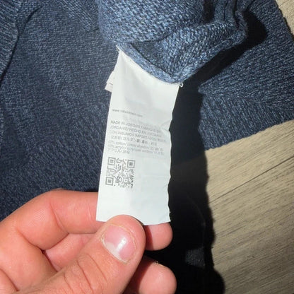 Calvin Klein jeans vintage navy knitted quarter zip jumper size XXL 235