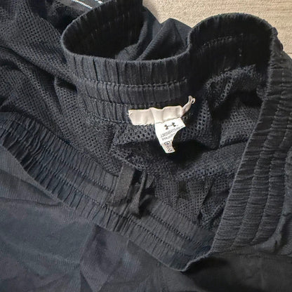 Under armour baggy mesh lined track pant trousers black size XXL 166