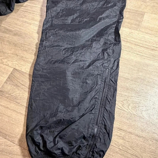 Vintage champion Y2K black Ohio state nylon mesh track pant trousers size L 215
