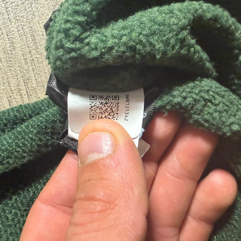 The north face dark green half zip fleece jumper size XL 267
